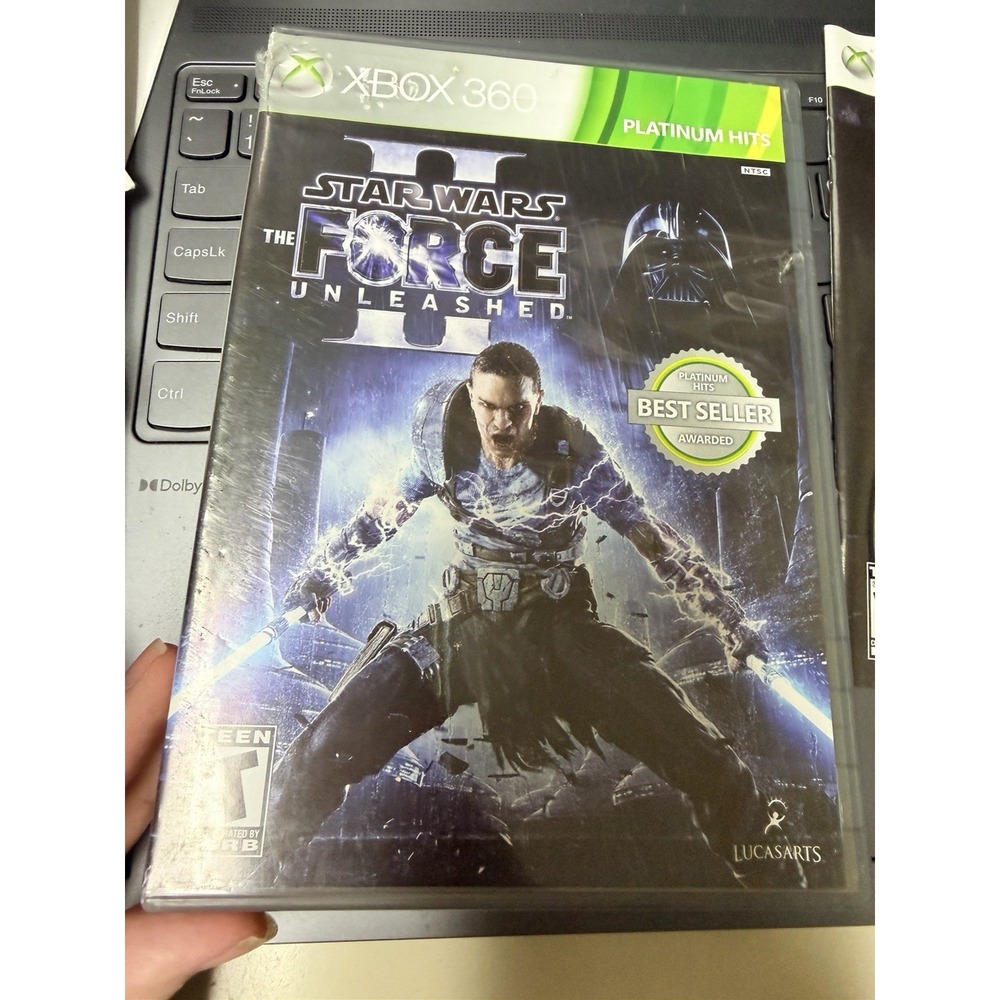 Star Wars The Force Unleashed II Xbox 360‎ Platinum Hits LucasArts 2010